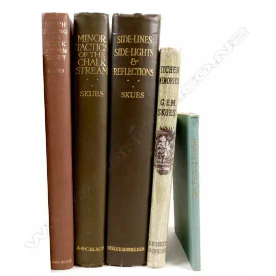 Five fishing titles by G.E. Skues