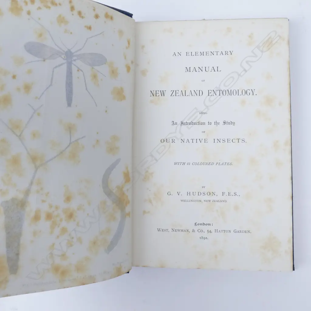 Four entomology books Image 1++