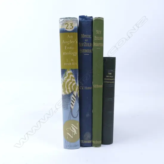 Four entomology books