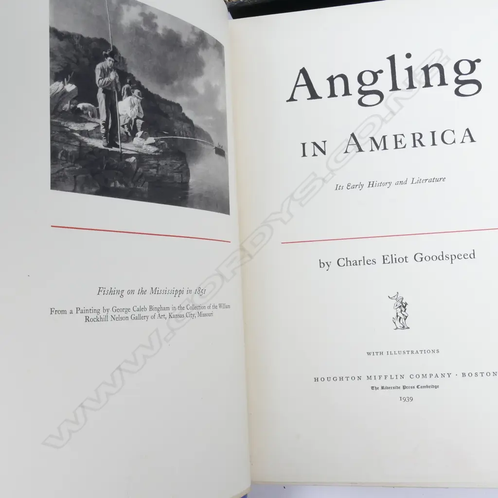 Three early American fishing books Image 1++