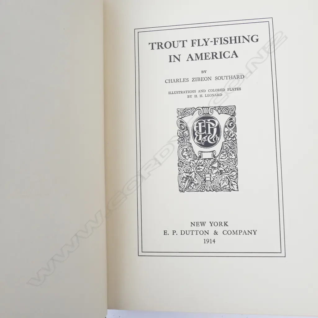 Three early American fishing books Image 1++