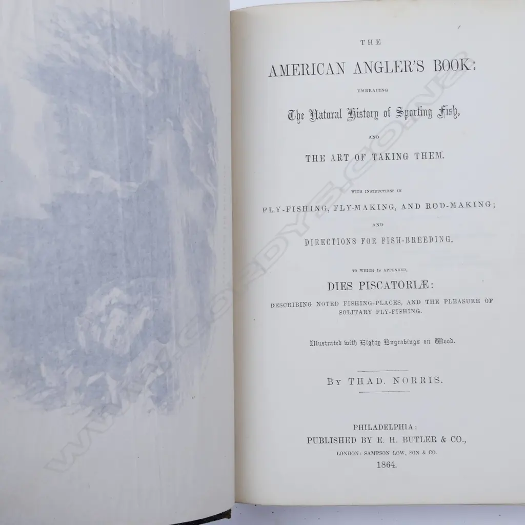 Three early American fishing books Image 1++