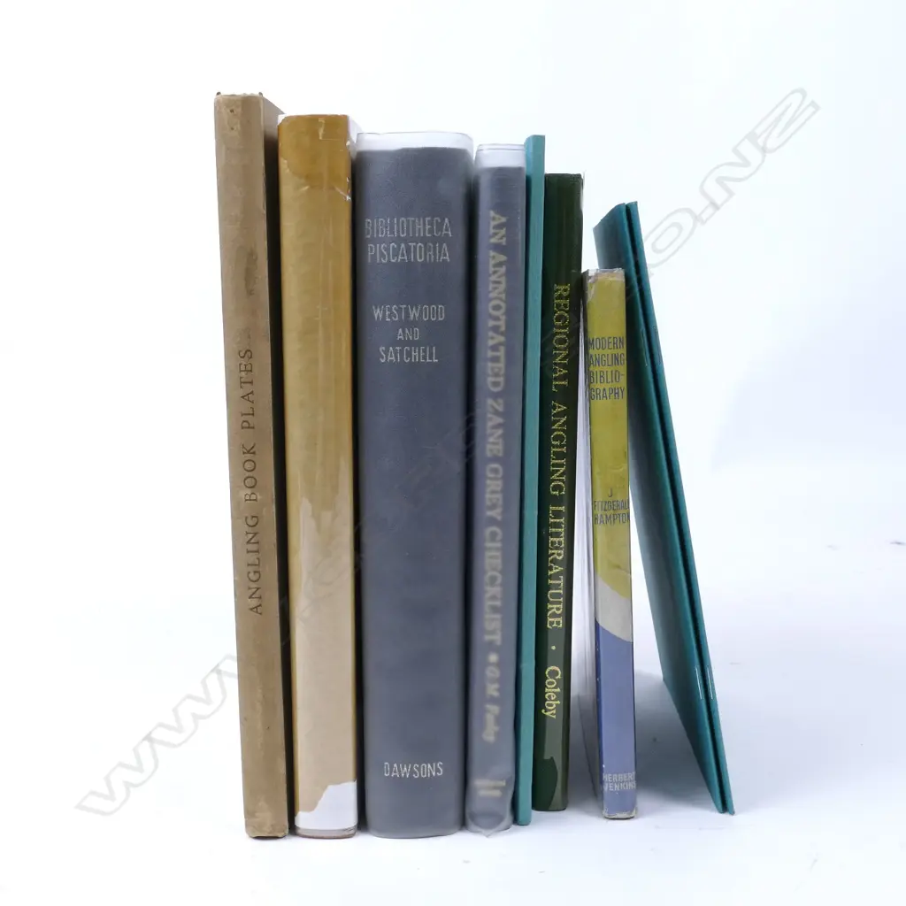 A collection of angling bibliographies and book plates Image 1++