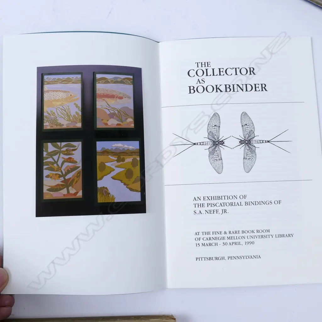 A collection of angling bibliographies and book plates Image 1++
