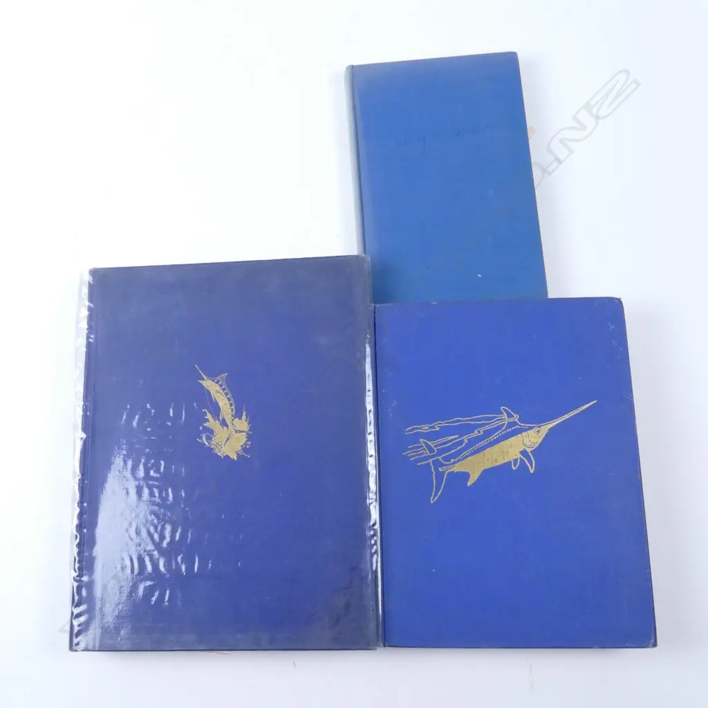 Four early/mid 20thC big game fishing books Image 1++