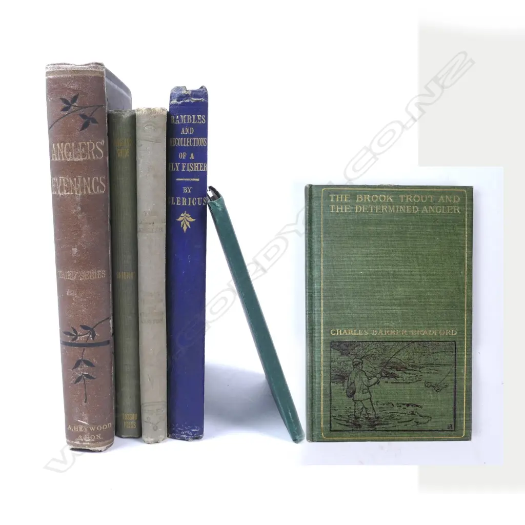 Six late 19thC/early 20thC Angling books Image 1++