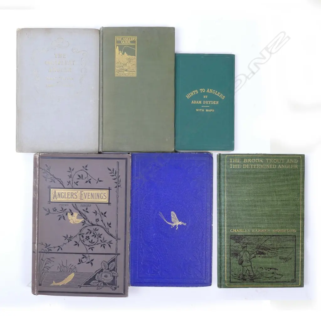 Six late 19thC/early 20thC Angling books Image 1++