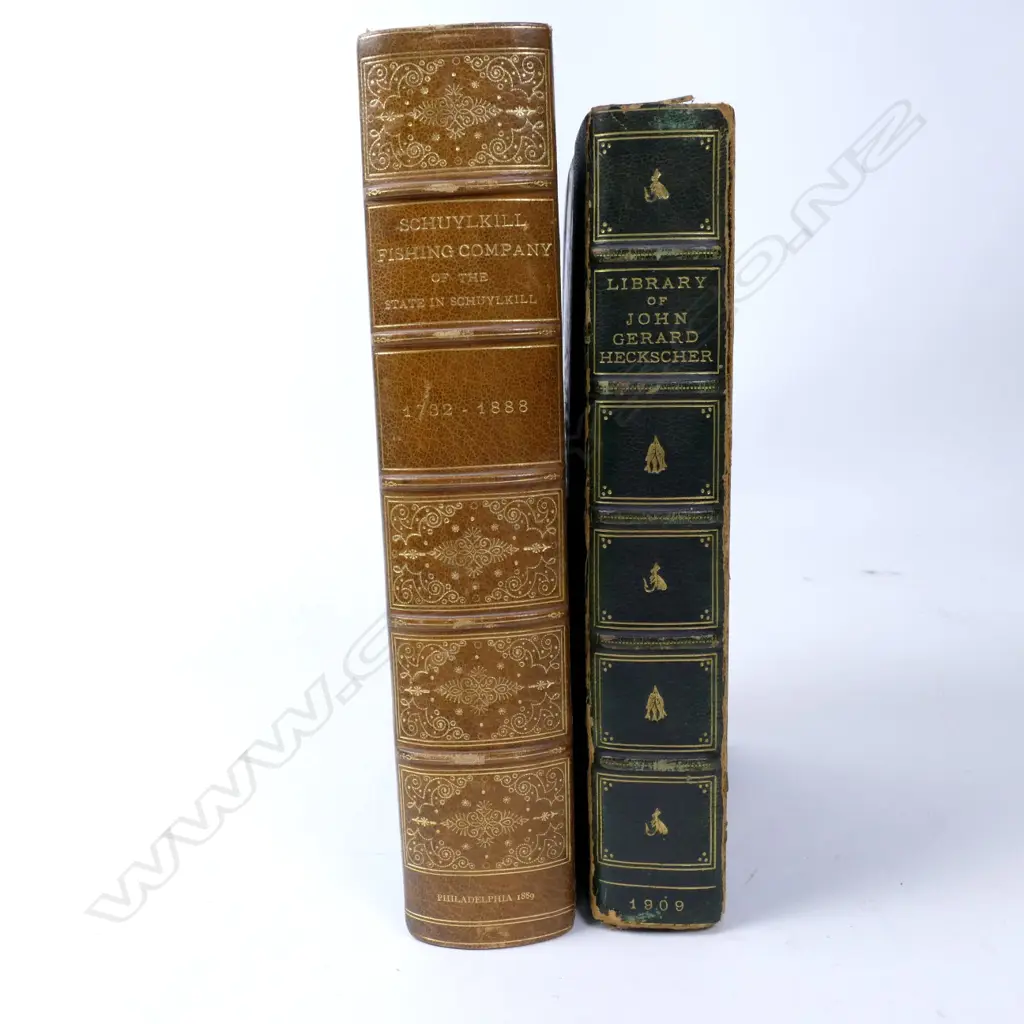 'Catalogue of the Library of the Late John Gerard Heckscher 1732-1888 Image 1++