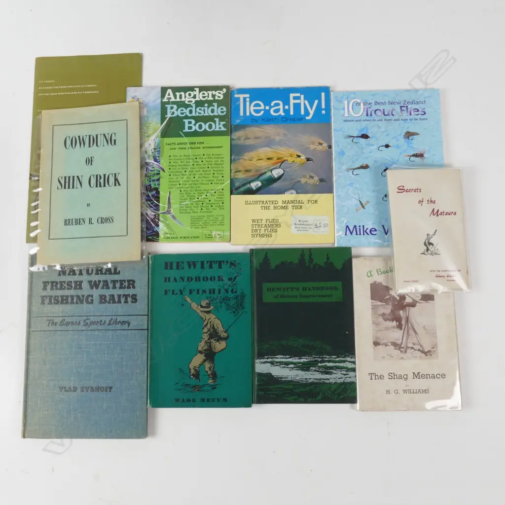 A selection of scarce early fishing pamphlets and booklets Image 1++