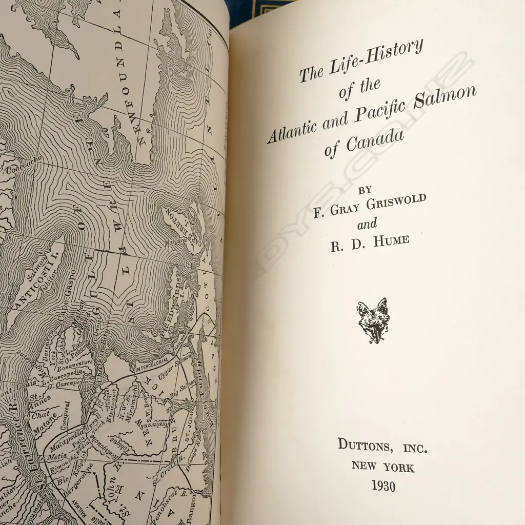A selection of finely bound fishing books Image 1++