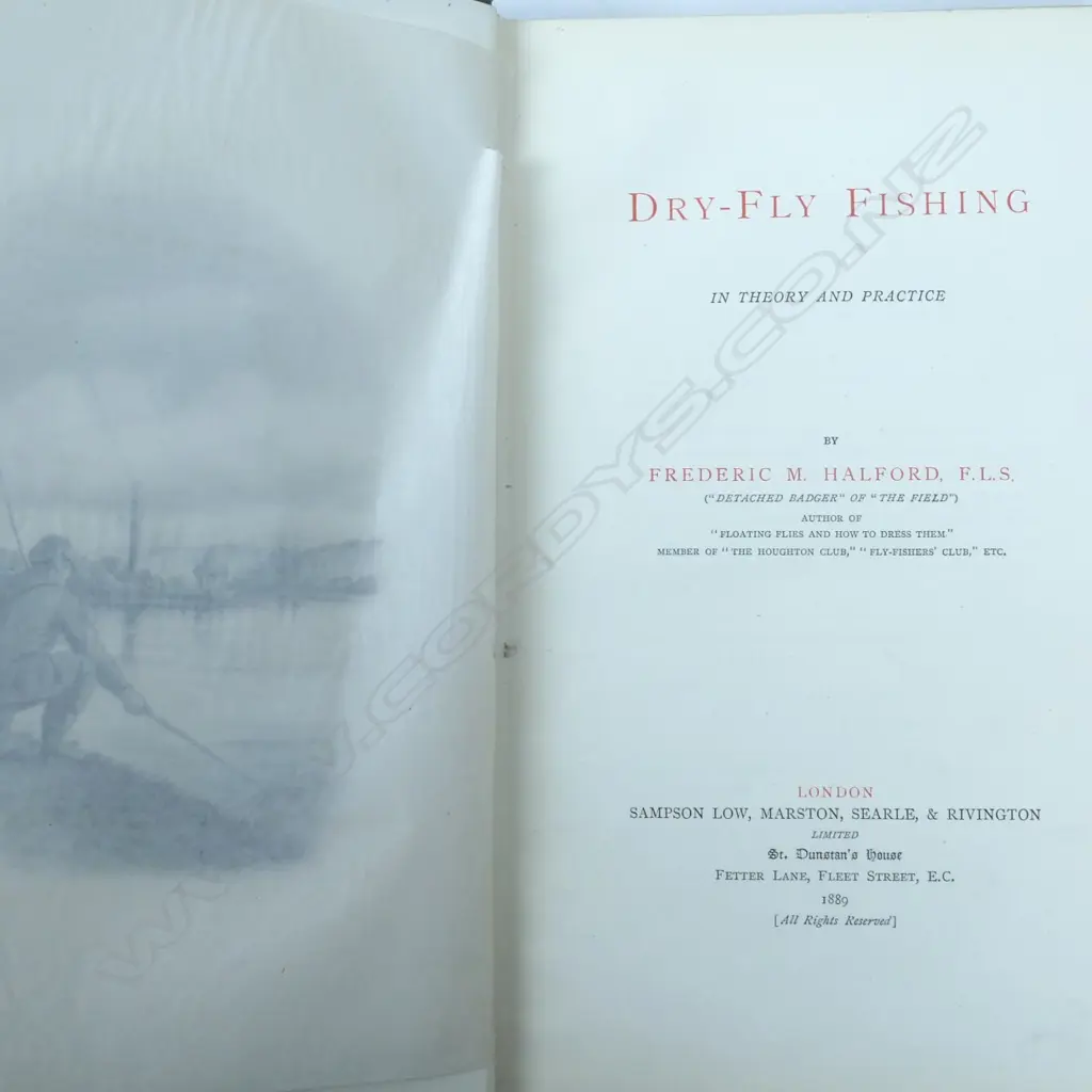 Four good early fly fishing books Image 1++