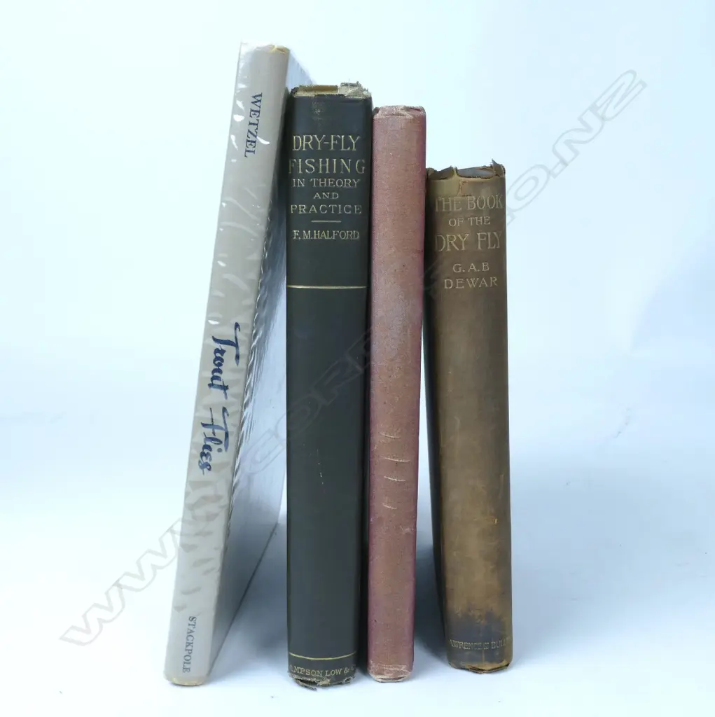 Four good early fly fishing books Image 1++