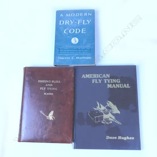 Three American Fly Fishing books