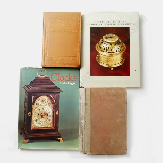 Four antique reference books