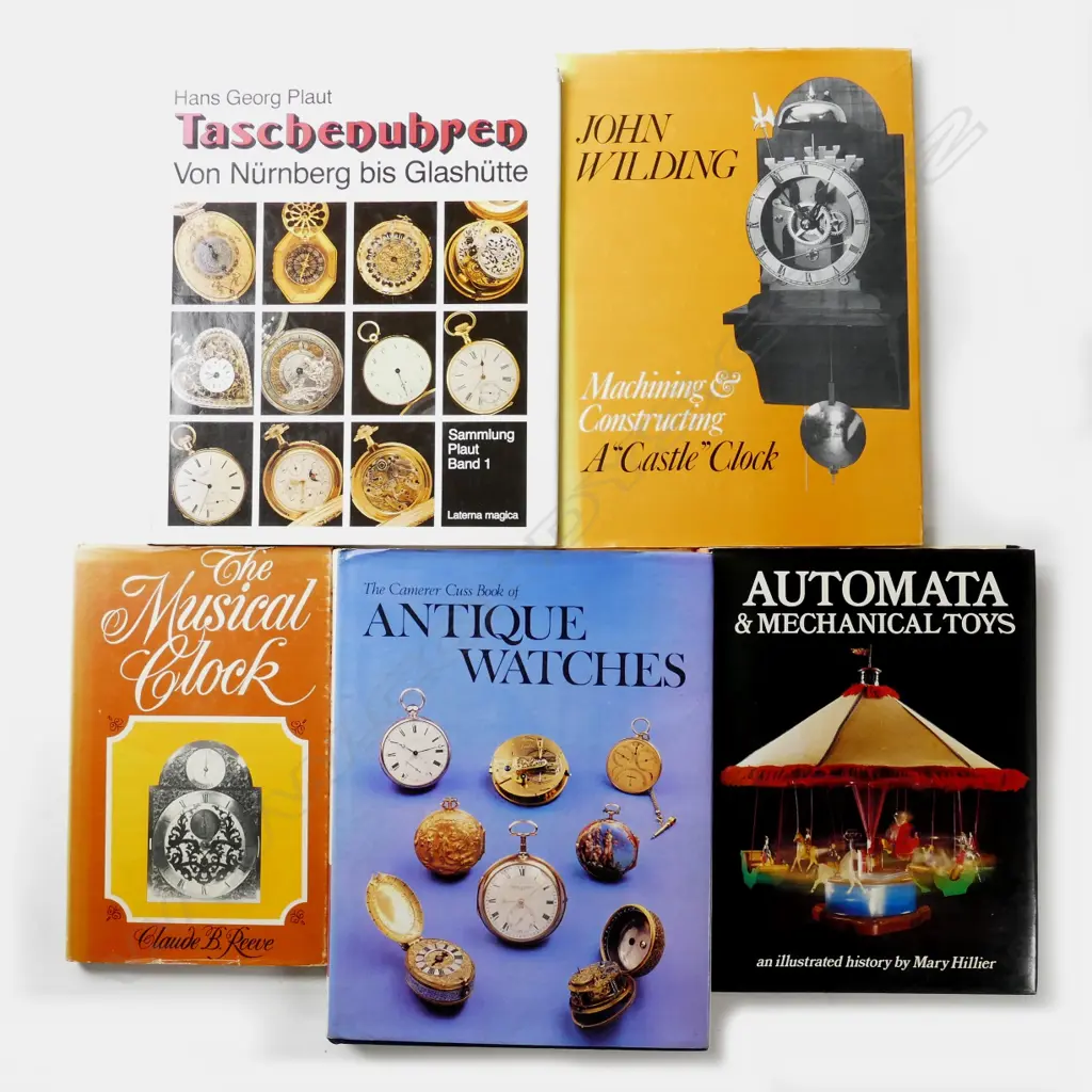 Five antique reference books Image 1++