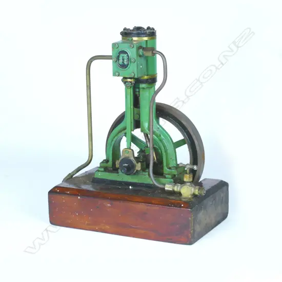 A vintage model steam pump