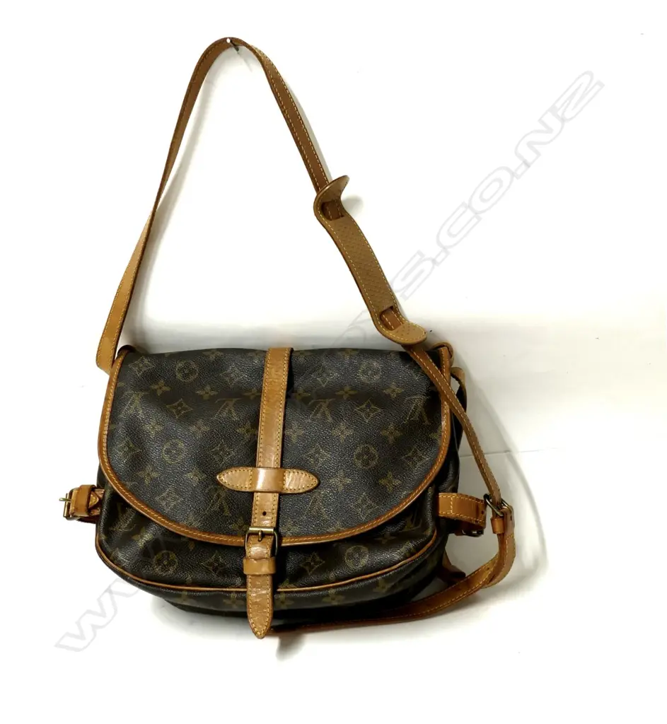 A pre-owned genuine Louis Vuitton Saumur PM handbag Image 1++