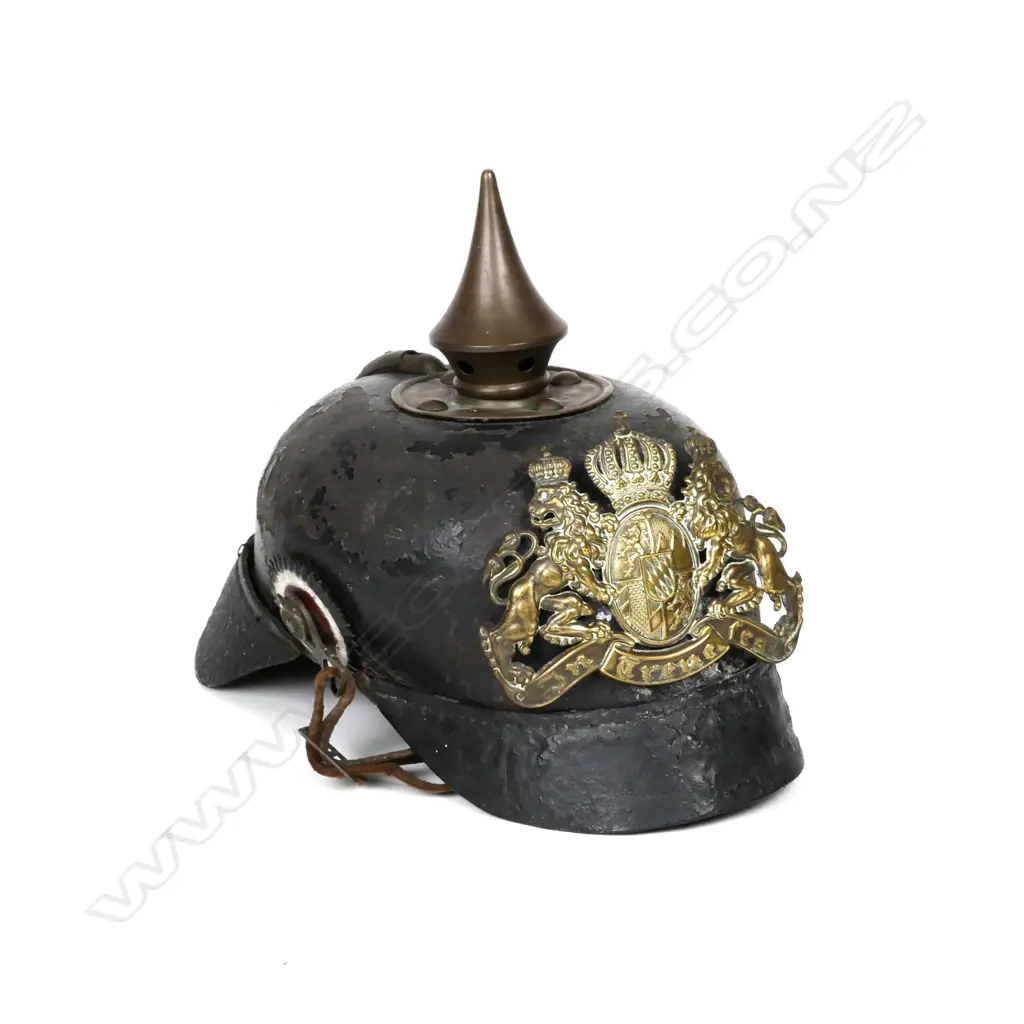 A WWI German Prussian officers' Pickelhaube helmet Image 1++