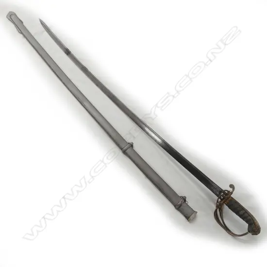 English; infantry officer 1822 pattern sword