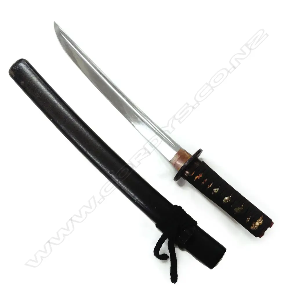 Japanese Tanto; Reshaped katana blade Image 1++
