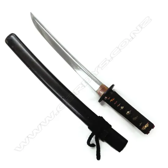 Japanese Tanto; Reshaped katana blade