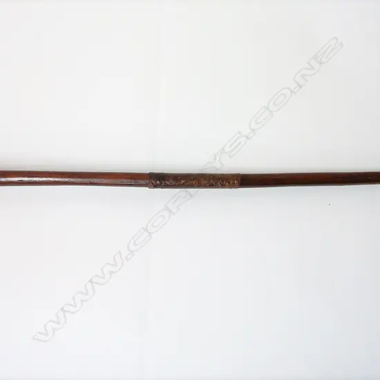 An old African hardwood knobkerrie long throwing club
