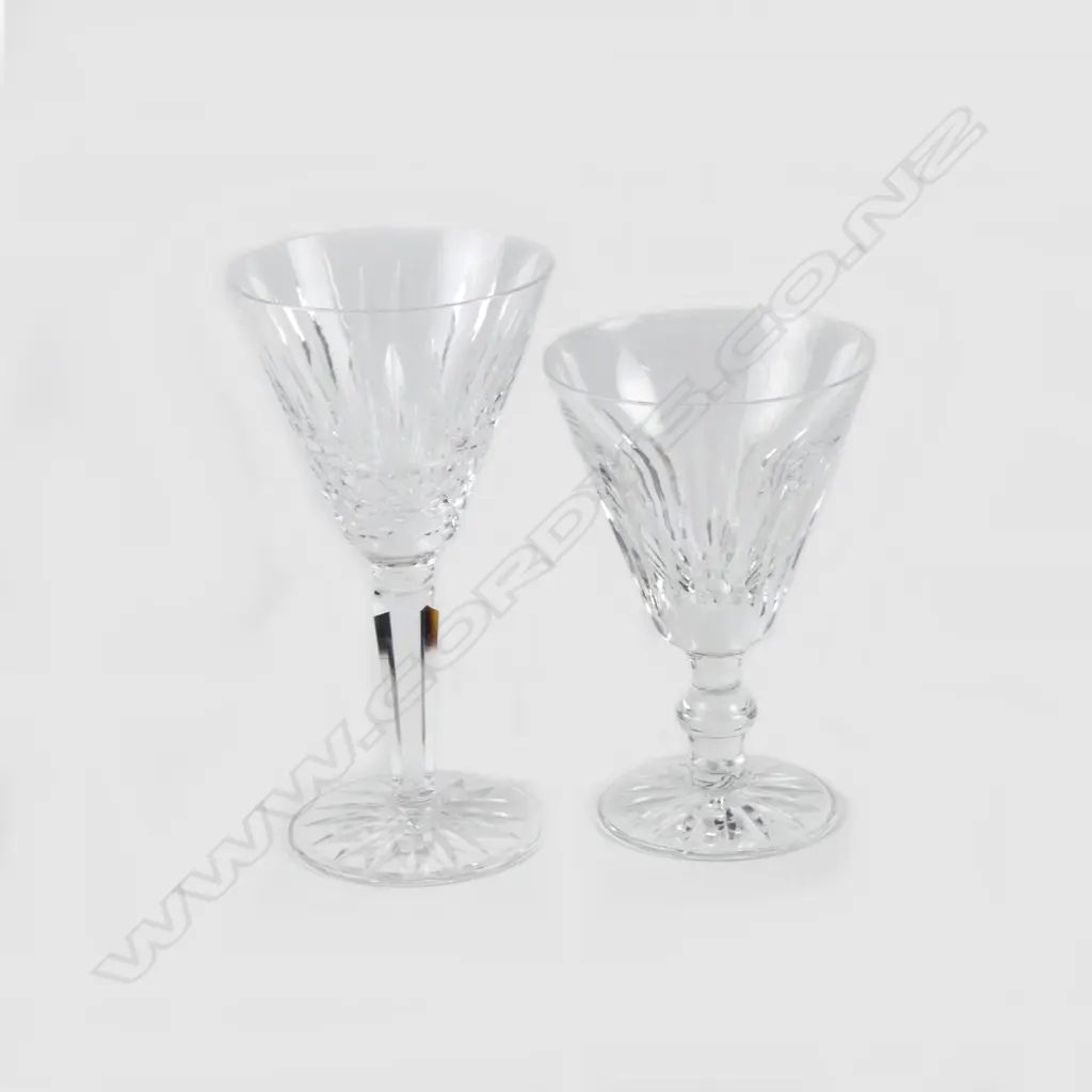 A collection of Waterford wine glasses Image 1++