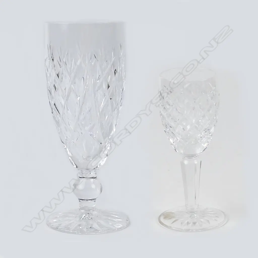 Twelve Waterford crystal glasses Image 1++