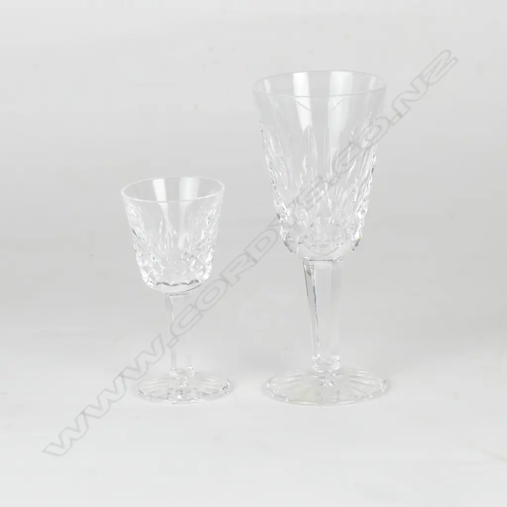 Eighteen Waterford 'Lismore' crystal glasses Image 1++