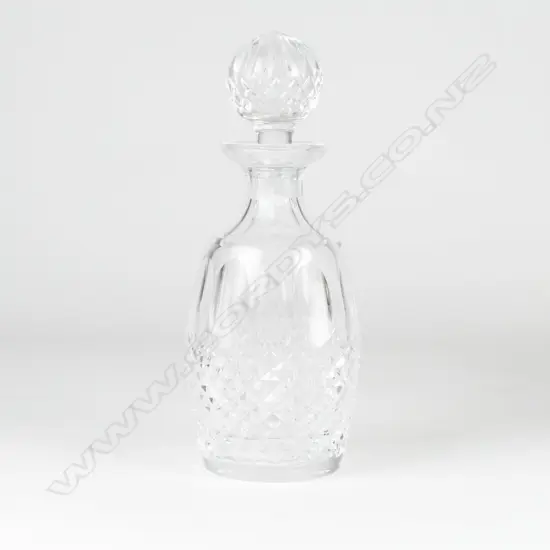 A Waterford crystal spirit decanter