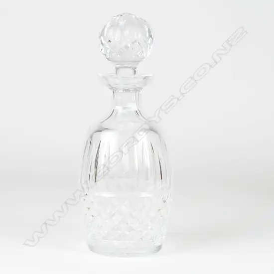 A Waterford crystal spirit decanter