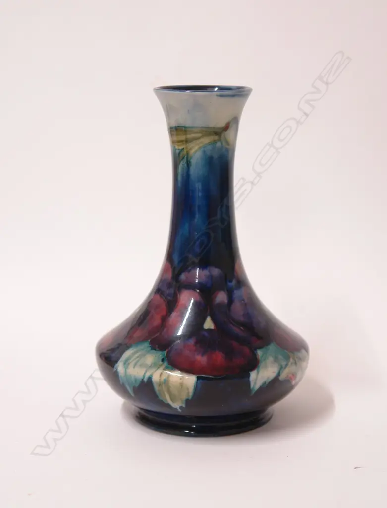 A William Moorcroft early Pansy design vase Image 1++