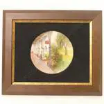 A Royal Worcester framed plaque Image 1++