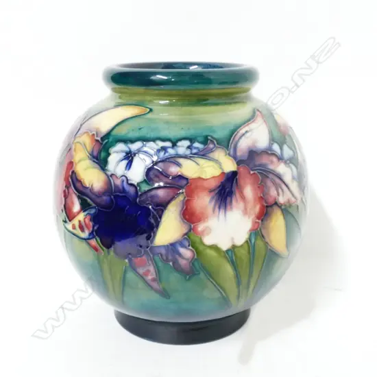 A William Moorcroft 'Orchid' vase