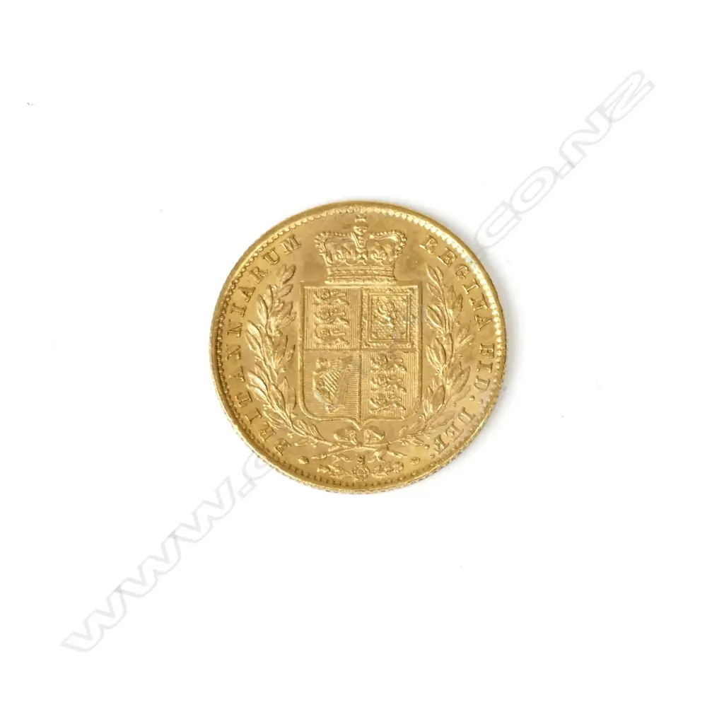 An 1879 gold full sovereign Image 1++