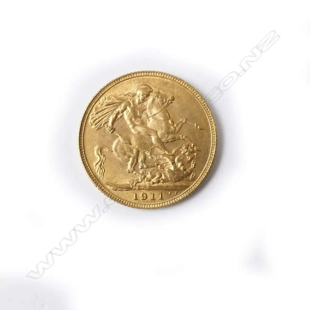 A 1911 gold full sovereign Image 1++