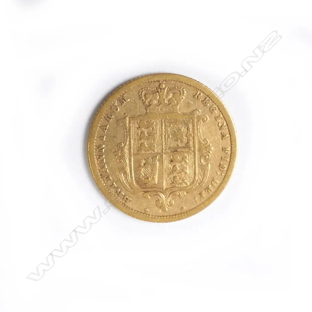 An 1885 gold half sovereign Image 1++