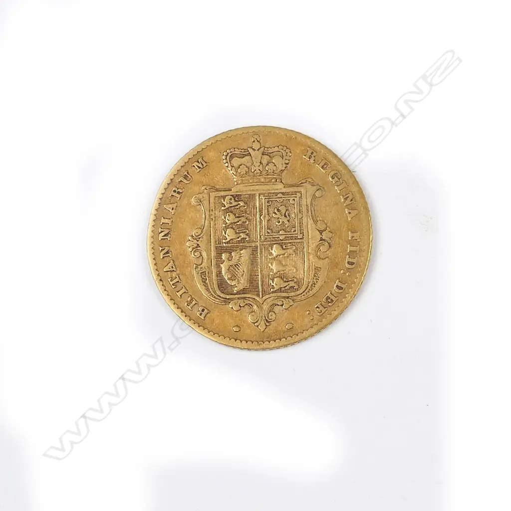 An 1846 gold half sovereign Image 1++