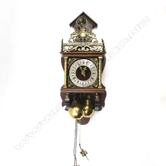 A modern Dutch Zaanse wall clock