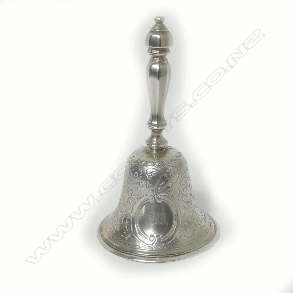 A William IV silver table bell Image 1++
