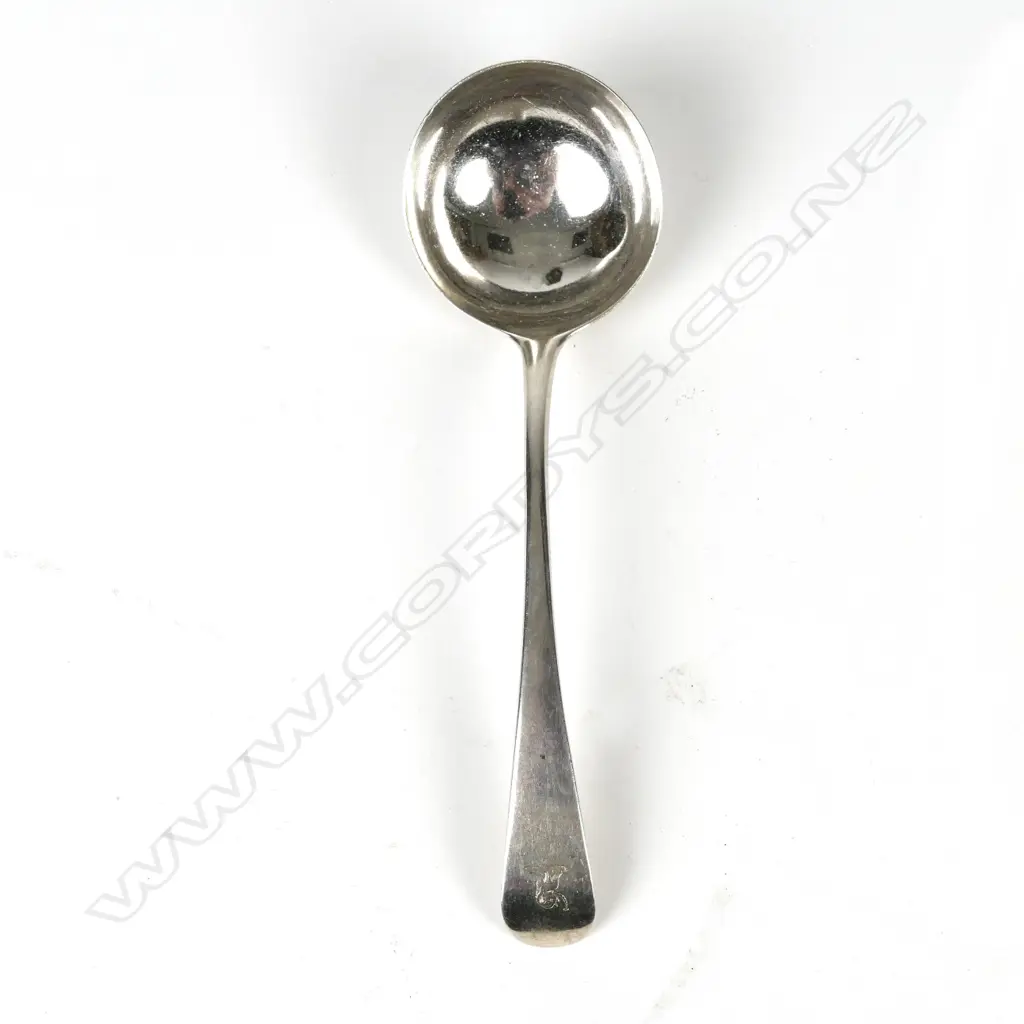 A George III silver ladle Image 1++