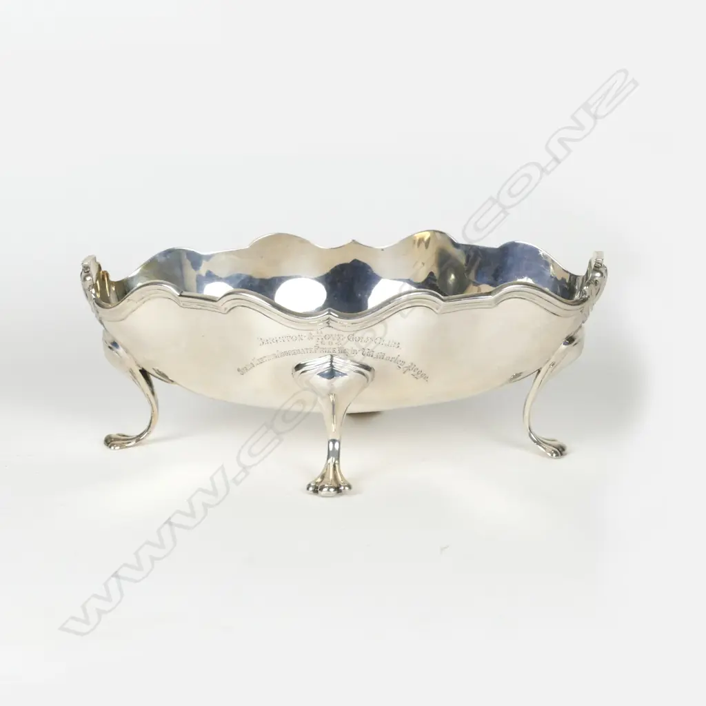 An Edwardian silver trophy bowl Image 1++