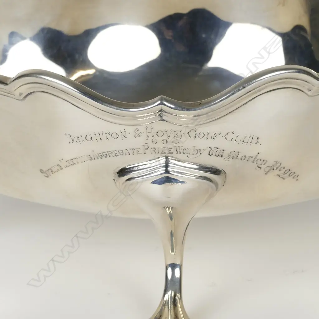 An Edwardian silver trophy bowl Image 1++