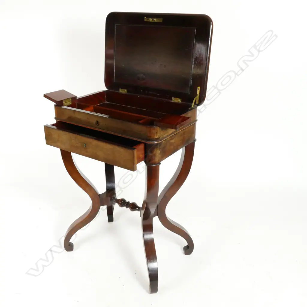 A Victorian mahogany dressing table Image 1++