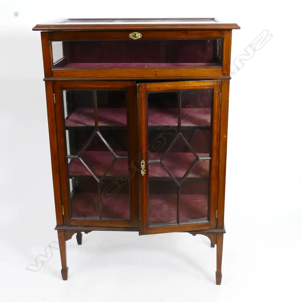 An Edwardian display vitrine Image 1++