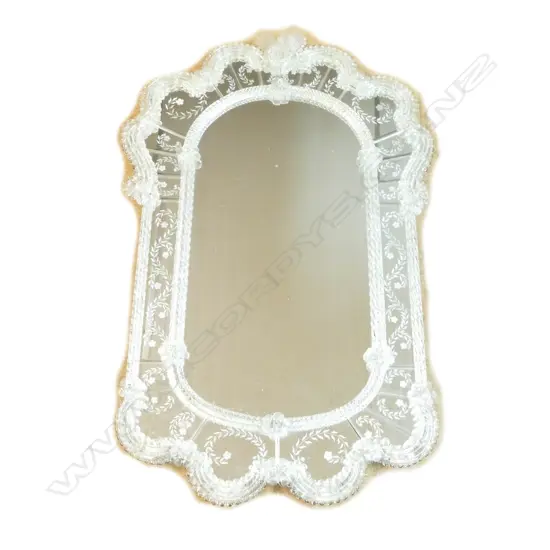 A vintage Venetian mirror