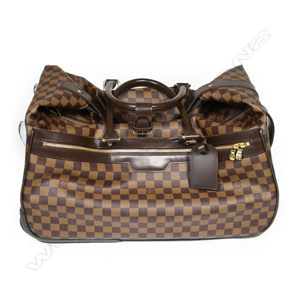 A Louis Vuitton Damier Ebene Eole 50 wheeled duffle bag, Image 1++