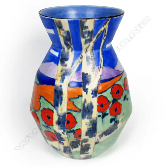 An Art Deco Wilkinson Tahiti vase,