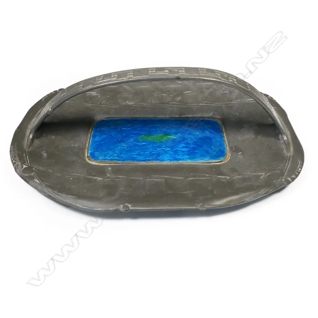 Archibald Knox Tudric pewter cake basket c.1900, Image 1++