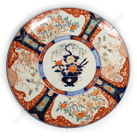 An impressive Japanese Meiji Imari charger,